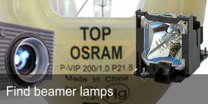 Finden Sie die passende Ersatzlampe für Ihren Beamer