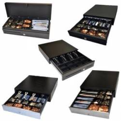 APG Cash Drawer ECD460B-BLK-SS