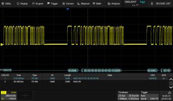 Siglent SDS-5000X-CANFD