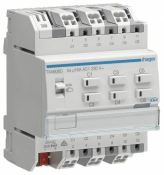 HAGER TXA606D