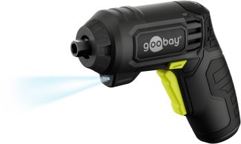 Goobay Mini-Akkuschrauber-Set 31-tlg., schwarz, 1.5 m - i