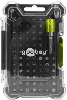 Goobay Bithalter-Set mit 72-tlg. Bitsatz - Werkzeug-Set f