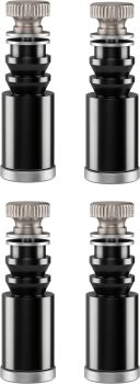 Goobay Magnetische Platinenhalter - 4x Magnete (15 x 47 m