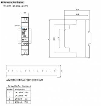 Meanwell DDR-15G-5
