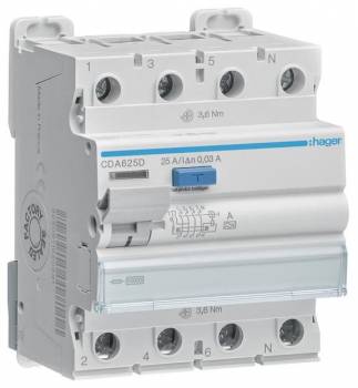 HAGER CDA625D
