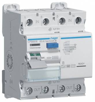 HAGER CPB663E
