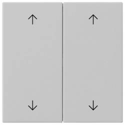 Gira 5387015 - rocker 2f arrows system 55 grey | Industry-Electronics