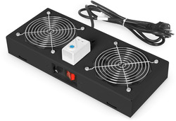 DIGITUS DN-19 FAN-2-WM-T-SW