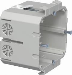 OBO Bettermann 2390/8T - easy accessory mounting box gray wall duct GEK ...