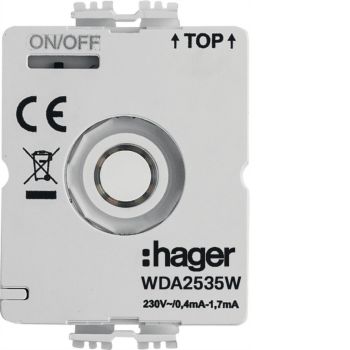 Hager WDA2535W