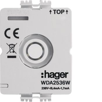 Hager WDA2536W