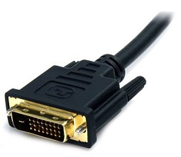 DVI connector with all 24 + 5 pins