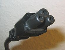 C5/C6 cloverleaf plug IEC 60320