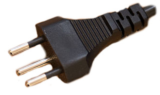 Type J Swiss mains plug SEV 1011