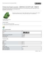 Datasheet for Phoenix Contact 1859218, EAN: 4017918106270