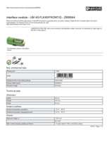 Datasheet for Phoenix Contact 2959544, EAN: 4017918086190