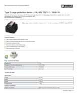 Datasheet for Phoenix Contact 2859178, EAN: 4017918911225