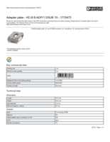 Datasheet for Phoenix Contact 1775473, EAN: 4017918038076