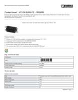 Datasheet for Phoenix Contact 1855089, EAN: 4017918159351