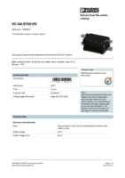Datasheet for Phoenix Contact 1855047, EAN: 4017918159429