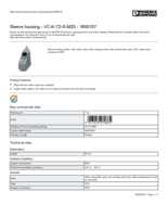 Datasheet for Phoenix Contact 1855107, EAN: 4017918970864
