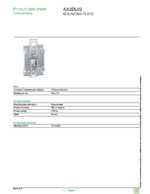 Datasheet for Schneider Electric AX2DL02, EAN: 3389110568462