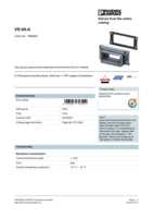 Datasheet for Phoenix Contact 1688366, EAN: 4017918817510