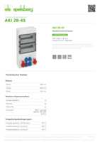 Datasheet for Spelsberg 73924101, EAN: 4013902937622