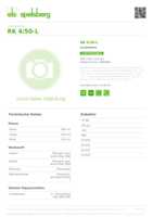 Datasheet for Spelsberg 61695001, EAN: 4013902892471