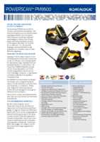 Datasheet for Datalogic BC9180-433
