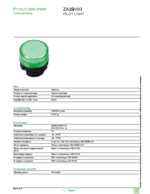 Datasheet for Schneider Electric ZA2BV03, EAN: 3389110645361