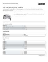 Datasheet for Phoenix Contact 1208432, EAN: 4046356014526