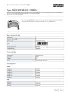 Datasheet for Phoenix Contact 1208474, EAN: 4046356014564