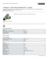 Datasheet for Phoenix Contact 1519723, EAN: 4046356019910