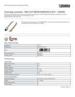 Datasheet for Phoenix Contact 1523502, EAN: 4046356021333