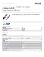 Datasheet for Phoenix Contact 1525597, EAN: 4046356022330 Datasheet for Phoenix Contact 1525597, EAN: 4046356022330
