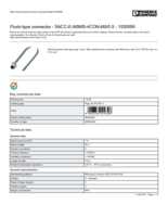 Datasheet for Phoenix Contact 1530595, EAN: 4046356024396 Datasheet for Phoenix Contact 1530595, EAN: 4046356024396