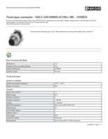 Datasheet for Phoenix Contact 1530634, EAN: 4046356024433 Datasheet for Phoenix Contact 1530634, EAN: 4046356024433