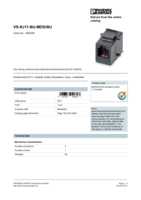 Datasheet for Phoenix Contact 1656356, EAN: 4046356029803