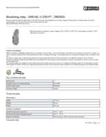 Datasheet for Phoenix Contact 2903524, EAN: 4046356747288