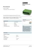 Datasheet for Phoenix Contact 1804810, EAN: 4017918046255
