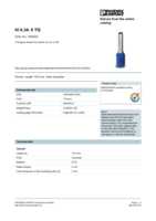Datasheet for Phoenix Contact 3203053, EAN: 4046356013000