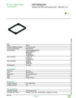 Datasheet for Schneider Electric NSYSPS6200, EAN: 3606485126746