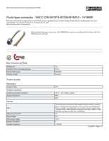 Datasheet for Phoenix Contact 1419690, EAN: 4046356533546 Datasheet for Phoenix Contact 1419690, EAN: 4046356533546