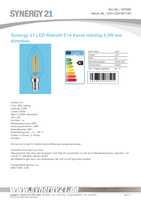 Datasheet for Synergy 21 S21-LED-001154, EAN: 4038816088505