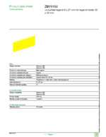 Datasheet for Schneider Electric ZBY0102, EAN: 3389110096040
