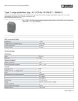 Datasheet for Phoenix Contact 2859913, EAN: 4046356045520