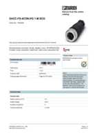 Datasheet for Phoenix Contact 1543029, EAN: 4046356097611