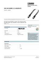 Datasheet for Phoenix Contact 1543346, EAN: 4046356097505