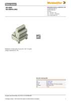 Datasheet for Weidmüller 8252010000, EAN: 4008190474799